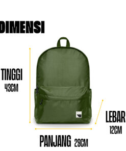 Daily Backpack - Olive - Image 5