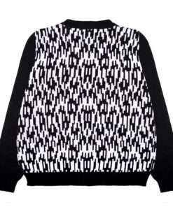 Alternative view of Dazzel Cardigan Knit - Black White