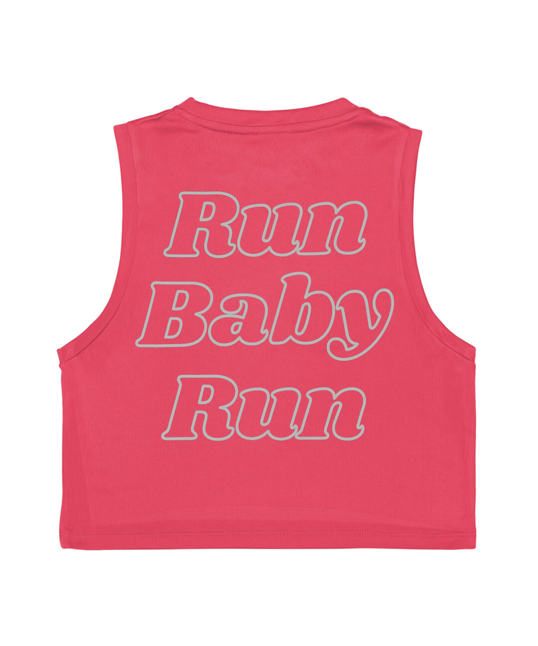 Alternative view of Fitzy Tank Running Crop - Pink Women