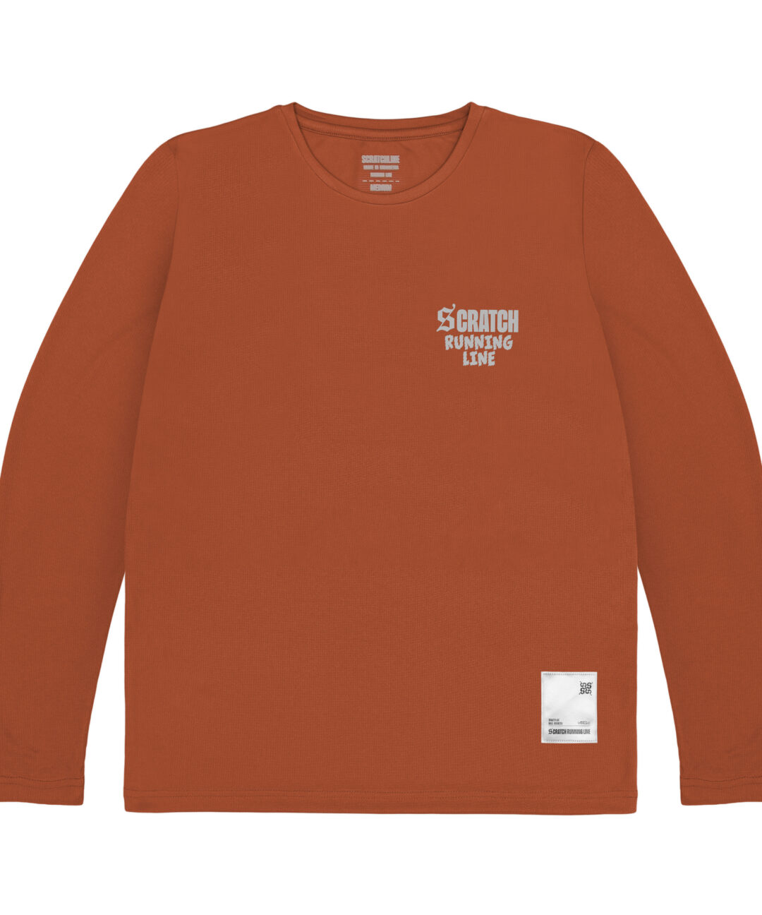 Fuel Running Longsleeve - Rust Men