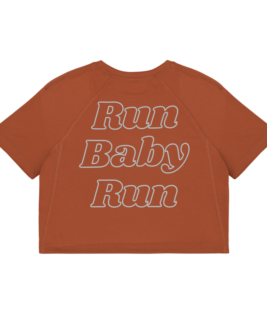 Alternative view of Runify Running T-Shirt Crop - Rust Women