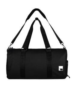 Tourmaline Running Duffle Bag Water Resistant - Black