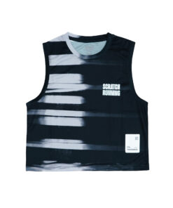 Fade Crop Tank Running - Black Women