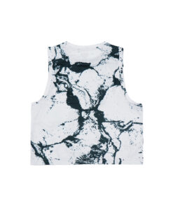 Alternative view of Vein Crop Tee Running - Grey Women