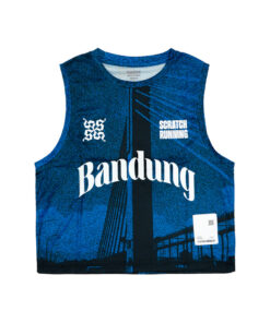 Pasupati Rush Crop Tank Running - Blue Women