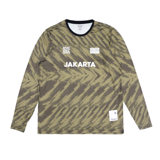 Jungle Longsleeve Running - Dark Brown Men