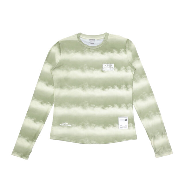 Moss Longsleeve Running - Dust Green Women