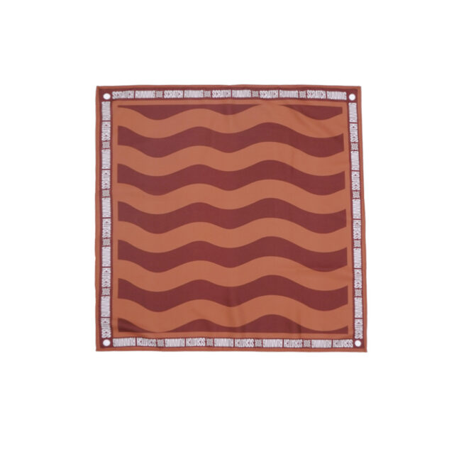 Wave Scarf - Brown