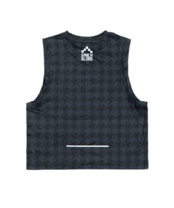 Alternative view of Kala Crop Tank Running - Black Women