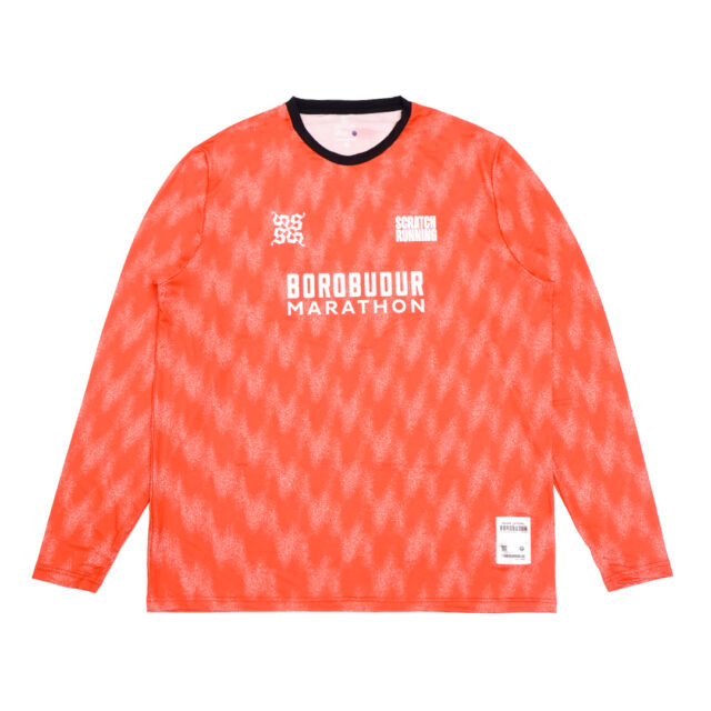 Agni Longsleeve Running - Red Men