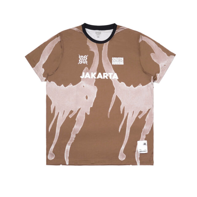 Soil T-Shirt Running - Coffee Men