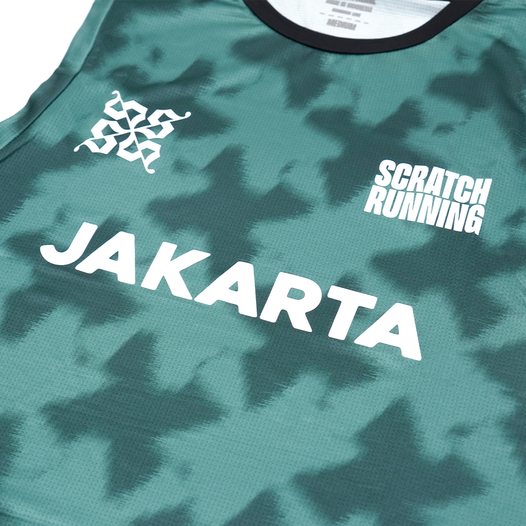 Concrete Sleevlees Running - Green Men - Image 4