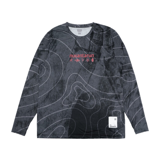 Nusantarun Longsleeve Running - Black Unisex