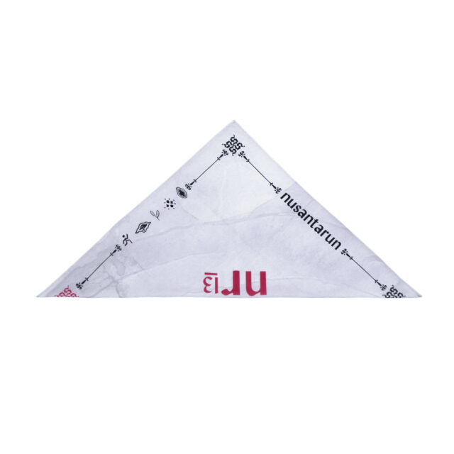 Alternative view of Nusantarun Scarf - Grey