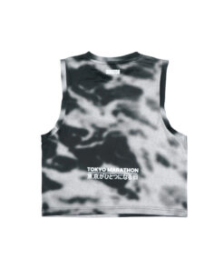 Alternative view of Kira Crop Tank Running - Black Women
