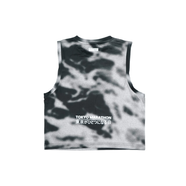 Alternative view of Kira Crop Tank Running - Black Women