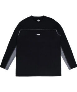 Blackline Longsleeve Running - Black Men
