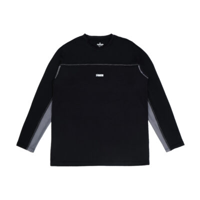 Blackline Longsleeve Running - Black Men