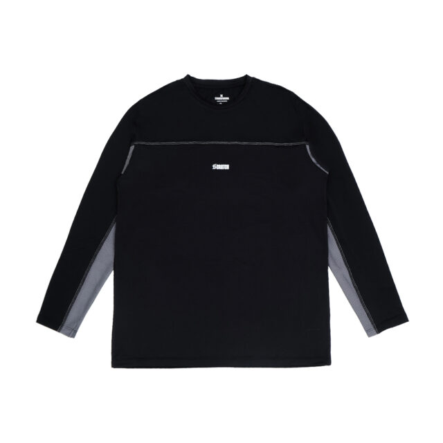 Blackline Longsleeve Running - Black Men