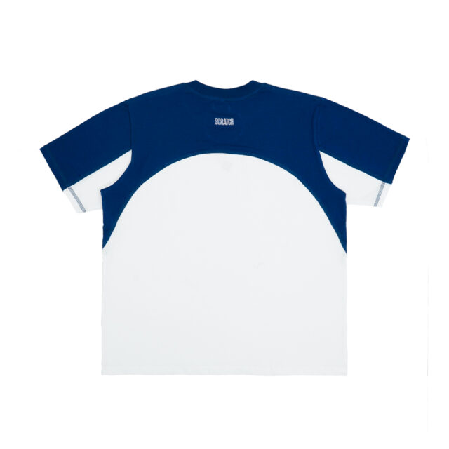 Alternative view of Loop Post Run T-shirt - Blue White