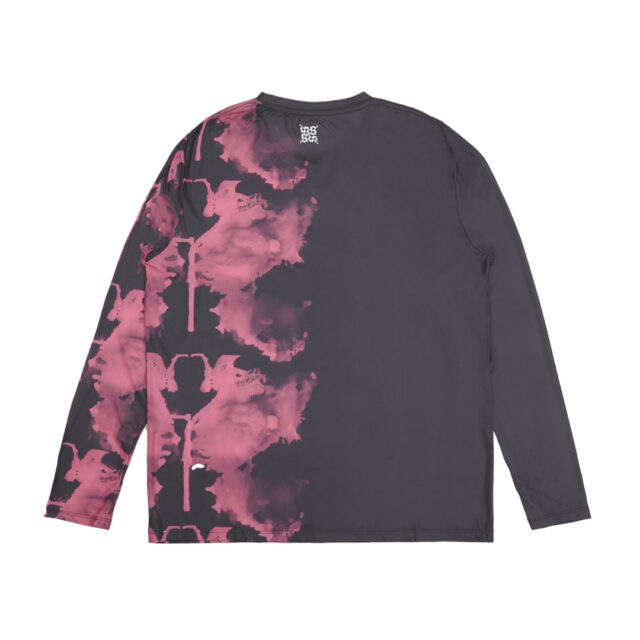 Alternative view of 2.0 - Bloodpink Longsleeve Running - Dark Grey