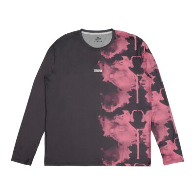 2.0 - Bloodpink Longsleeve Running - Dark Grey Men