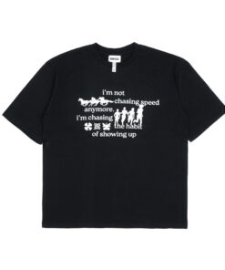 Unchained Post Run T-Shirt - Black
