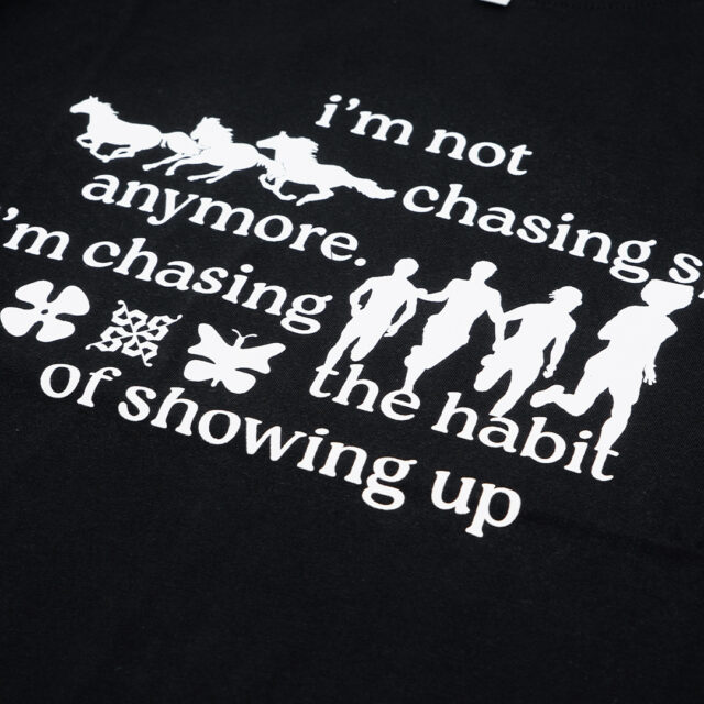 Alternative view of Unchained Post Run T-Shirt - Black