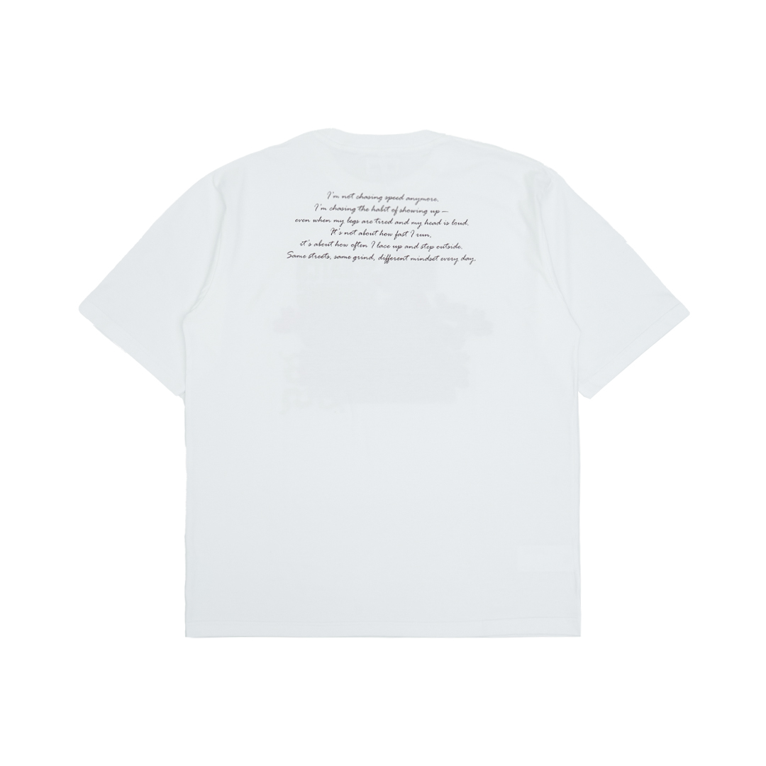 Rustwood Post Run T-Shirt - White - Image 2
