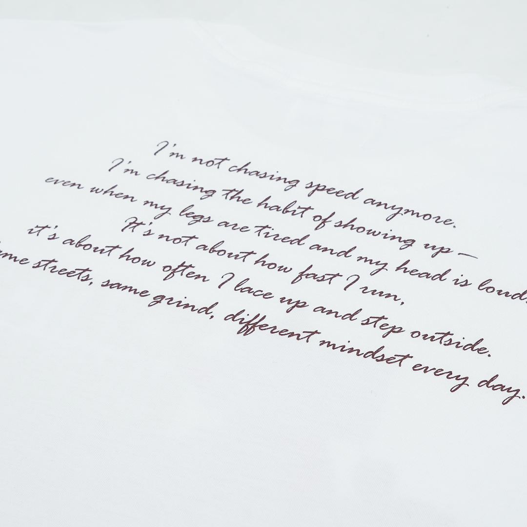 Rustwood Post Run T-Shirt - White - Image 3