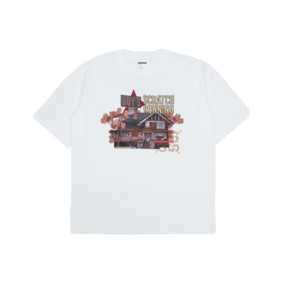 Rustwood Post Run T-Shirt - White