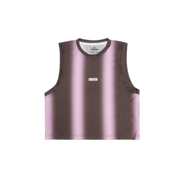 2.0 - Lightlines Crop Tank Running - Brown Women