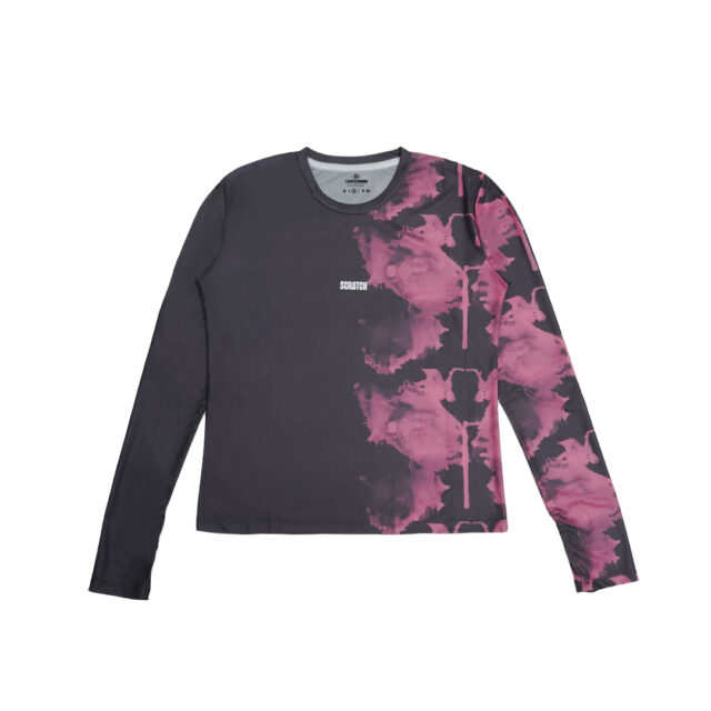 2.0 - Bloodpink Longsleeve Running - Dark Grey Women