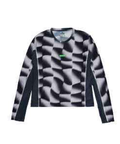 2.0 - Drift Longsleeve Running - Black White Women