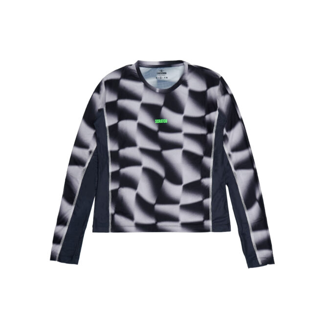 2.0 - Drift Longsleeve Running - Black White Women