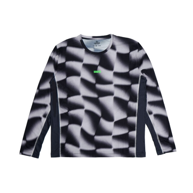 2.0 - Drift Longsleeve Running - Black White Men