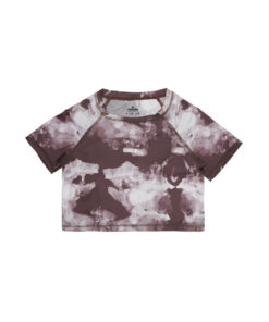 2.0 - Ashflow Crop Tee Running - Maroon Women