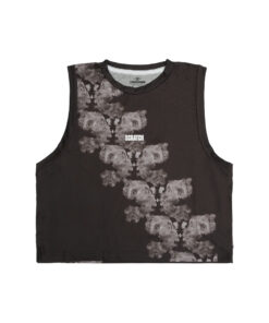2.0 - Earthdust Crop Tank Running - Brown Women