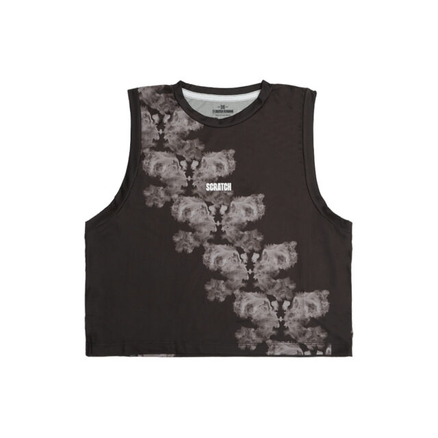 2.0 - Earthdust Crop Tank Running - Brown Women