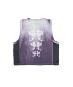 Alternative view of 2.0 - Noise Crop Tank Running - Purple Women