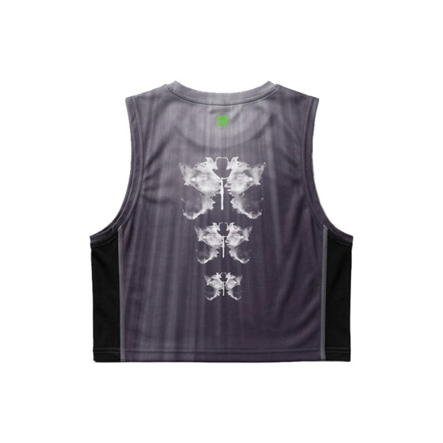 Alternative view of 2.0 - Noise Crop Tank Running - Purple Women