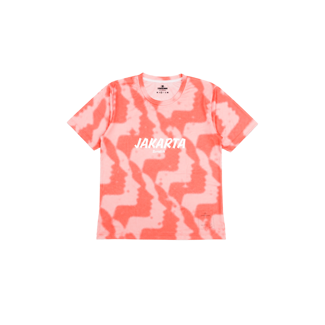 Crimson T-Shirt Running - Salmon Women