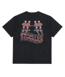 Alternative view of Skeleton T-Shirt - Black Washed