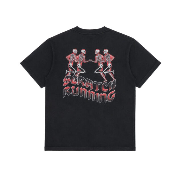 Alternative view of Skeleton T-Shirt - Black Washed