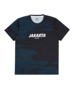 Glitch T-Shirt Running - Navy Blue Men