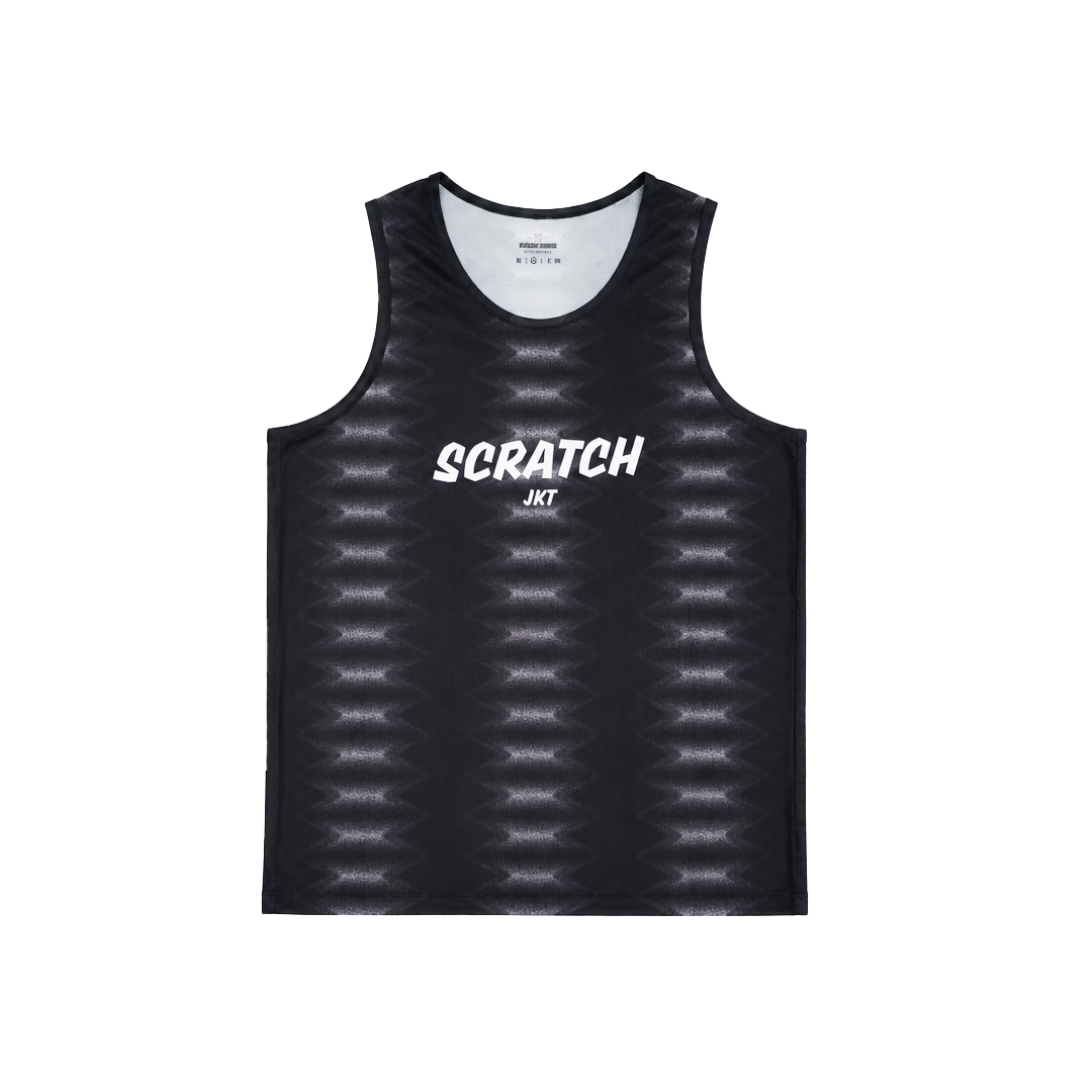 Gridlock Sleeveless Running - Black Men