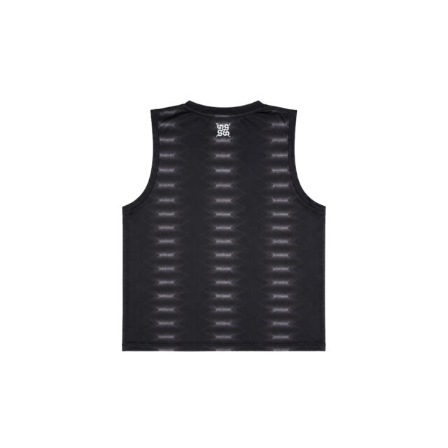 Alternative view of Gridlock Crop Tank Running - Black Women