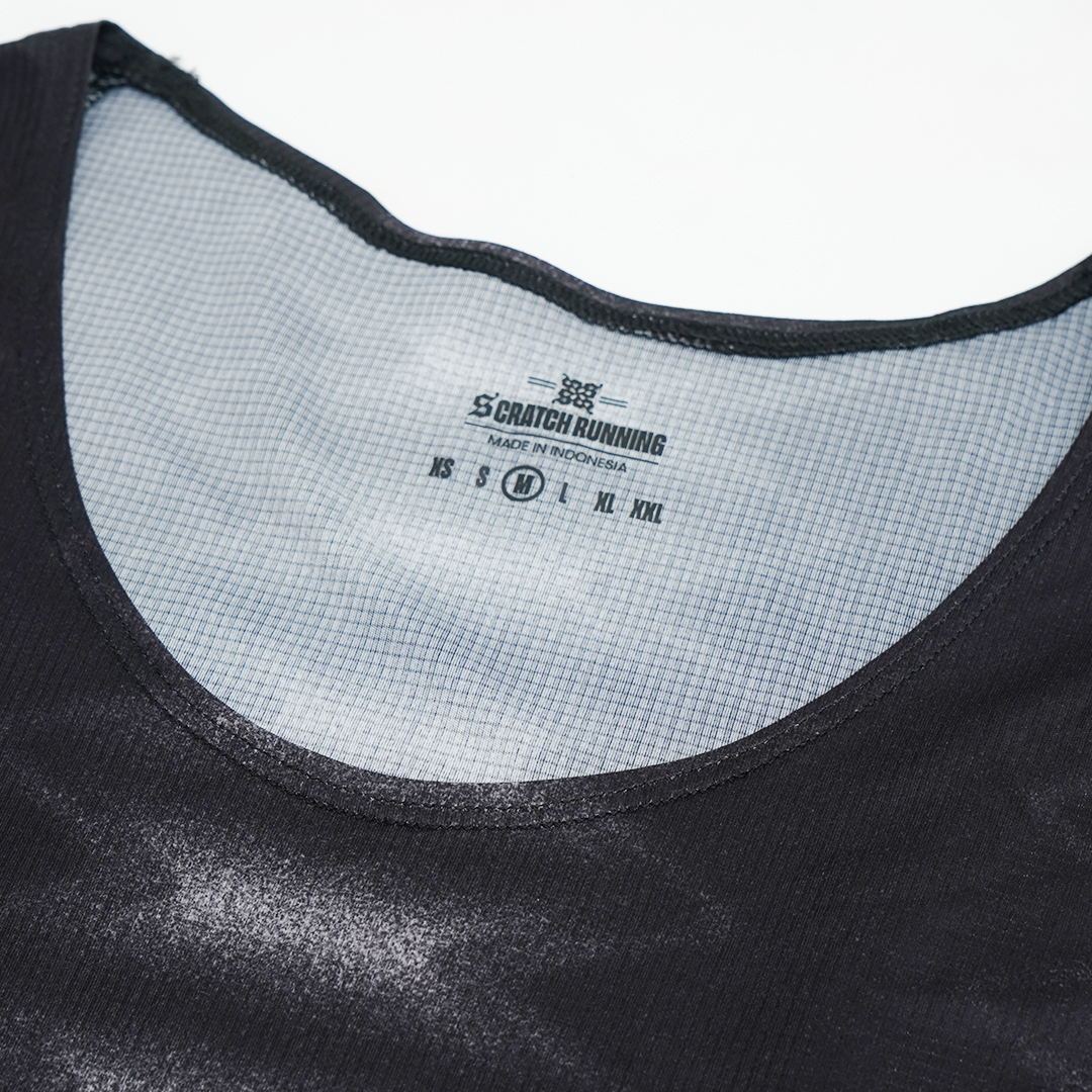 Gridlock Sleeveless Running - Black Men - Image 6