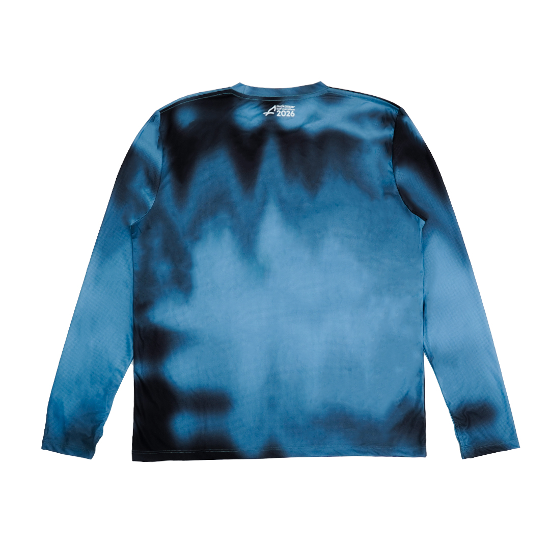 Current Longsleeve Running - Blue Black Men - Image 2