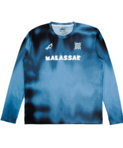 Current Longsleeve Running - Blue Black Men